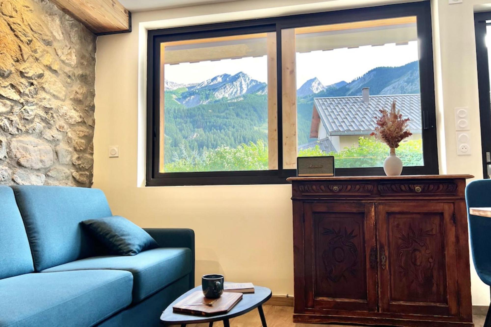 T2 With View At The Foot Of The Slopes Apartment Le Monêtier-les-Bains Exterior foto