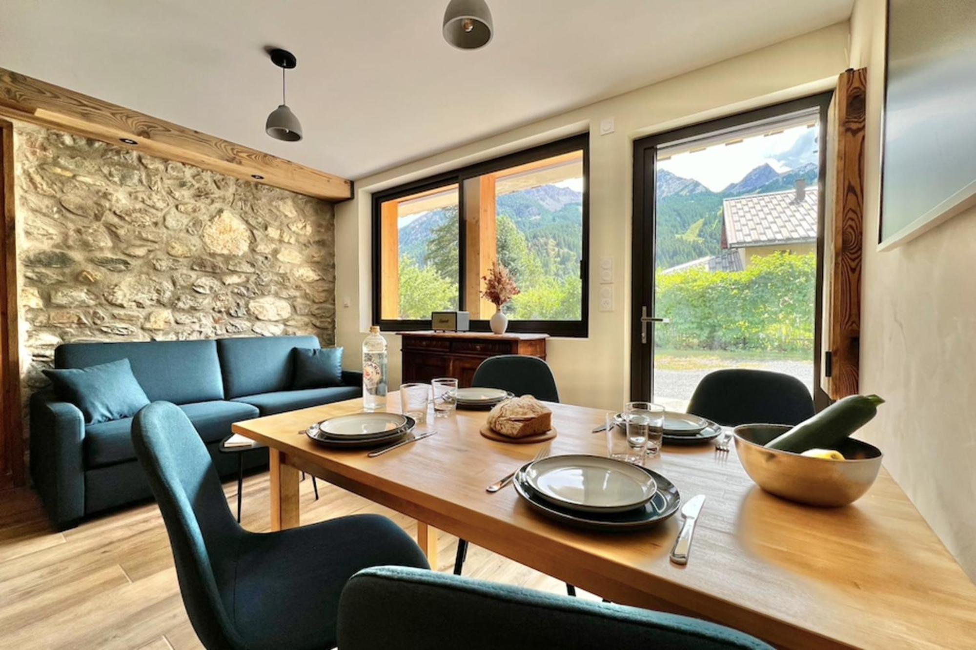 T2 With View At The Foot Of The Slopes Apartment Le Monêtier-les-Bains Exterior foto